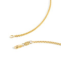 Jewelry Atelier Gold Chain Necklace Collection - 14K Solid Yellow Gold Filled Box Chain Necklaces for Women and Men with Different Sizes (1.0mm or 1.7mm)