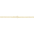 10k Solid Yellow Gold Figaro Link Chain Necklace (2.3 mm, 20 inch) | Unisex Necklace