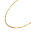 Jewelry Atelier Gold Chain Necklace Collection - 14K Solid Yellow Gold Filled Box Chain Necklaces for Women and Men with Different Sizes (1.0mm or 1.7mm)