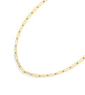 Jewelry Atelier Gold Chain Necklace Collection - 14K Solid Yellow Gold Filled Paper Clip Link Chain Necklaces for Women and Men with Different Sizes (2.0mm, 2.5mm)